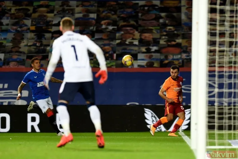 Rangers Galatasaray maçı sonrası yıldız isim için şok sözler