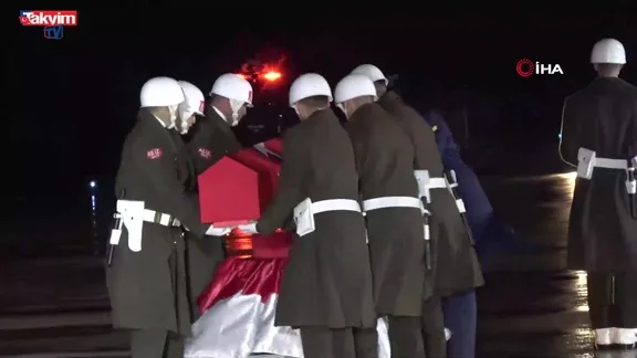Pençe-Kilit operasyonu şehidinin naaşı Erzurum'a getirildi