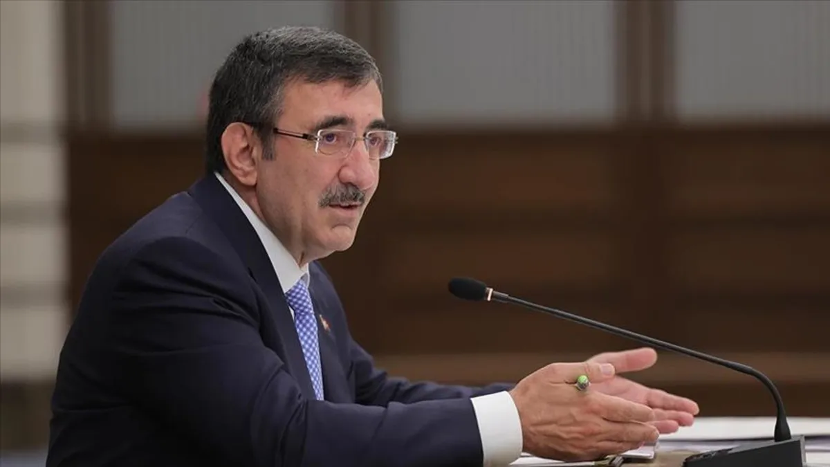 Cumhurbaşkanı Yardımcısı Cevdet Yılmaz ekonomideki son durumu değerlendirdi: Yatırım, istihdam, üretim ve ihracat için!