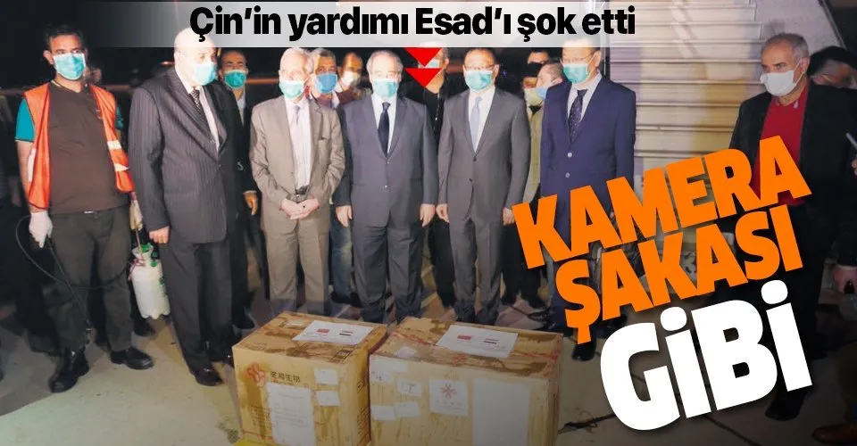 Çin'den Esad'a şaka gibi 'korona' yardımı
