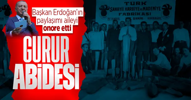 Başkan Recep Tayyip Erdoğan'ın "Türkiye Yüzyılı" videosuyla Şakir Zümre'nin ailesi gururlandı