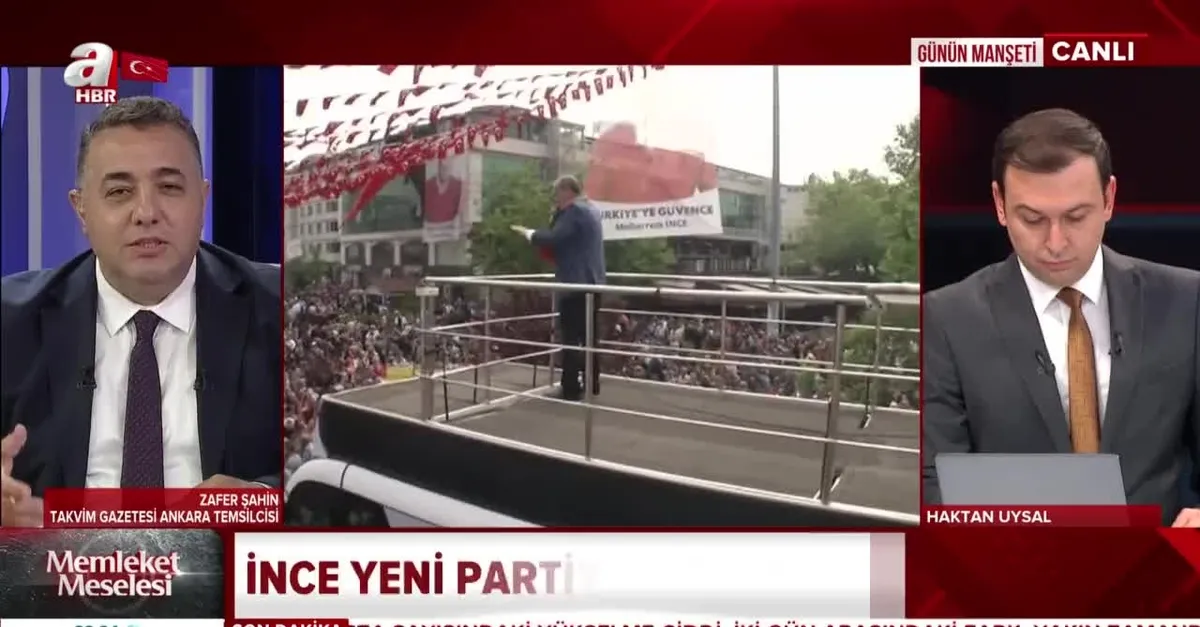 Muharrem İnce yeni parti kuracak mı? Takvim Gazetesi Ankara Temsilcisi Zafer Şahin'den flaş açıklama