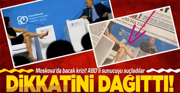 Rus medyası Vladimir Putin'e bacaklarını uzatan Hadley Gamble'yi suçladı: Dikkatini dağıttı-1