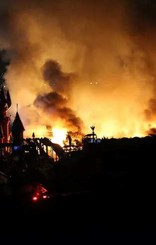 5 yıldızlı otelde patlama! Saatler süren yangın güçlükle kontrol altına alındı! Yer: Muğla