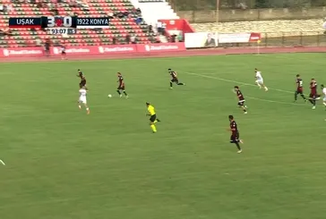 Uşakspor Konyaspor: 4-0 | GOL: Bertuğ Uz
