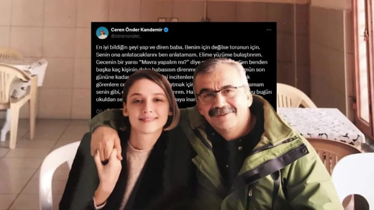 Sırrı Süreyya Önder'in kızı Ceren Önder'den milyonları duygulandıran paylaşım: "Babam duaya inanır dua edin"