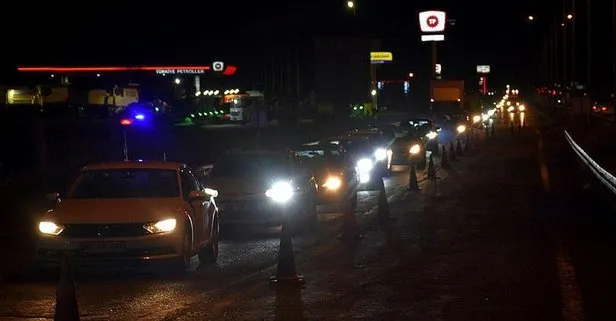 Kilit kavşak Kırıkkale’de trafik yoğunluğu yaşanıyor