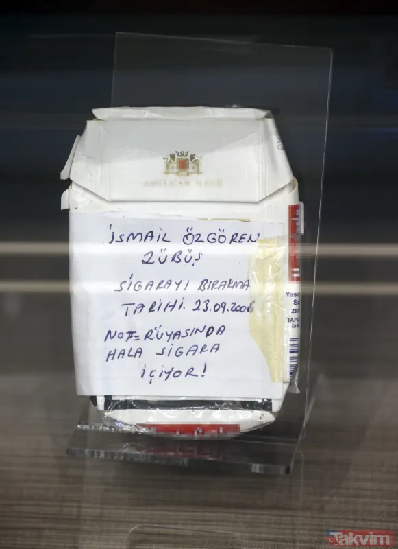 Başkan Recep Tayyip Erdoğan'ın sigarayla mücadele kapsamında topladığı sigara paketleri Cumhurbaşkanlığı Külliyesi'nde sergileniyor - 31