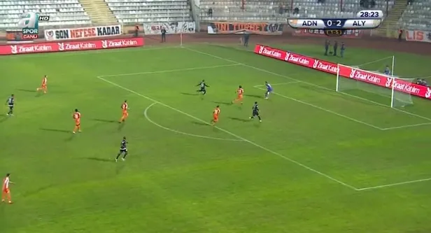 Adanaspor 1 - 7 Aytemiz Alanyaspor | MAÇ SONUCU-1