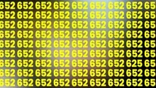Görüşünü test et! 652 sayılarının arasındaki tek farklı sayıyı bulabilecek misin?