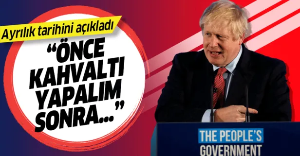Brexit için tarih verdi