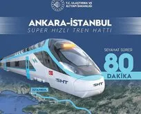 Süper hızlı tren geliyor | Saatte 350 km hız! Ankara- İstanbul 80 dakika olacak