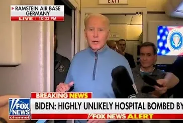 Katil Netanyahu'nun avukatı ABD Başkanı Joe Biden gazetecilerin İsrail sorusunu cevaplayamadı
