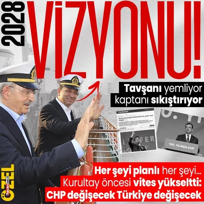 İmamoğlu 2028 planını dillendirdi! Önce kağıt kalemle sonra da 100. Yılında CHP panelinde Kılıçdaroğlunu sıkıştırdı: CHP değişecek Türkiye değişecek