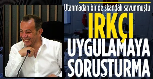 Son dakika: CHP'li Tanju Özcan'ın yönetimindeki Bolu Belediyesi'nin ırkçı uygulamasına İçişleri Bakanlığı'ndan soruşturma!