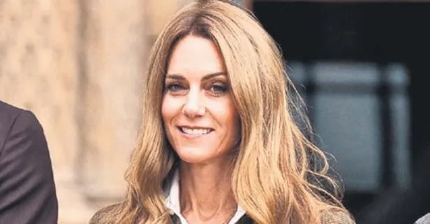 Kate Middleton görevine yeni imajıyla döndü