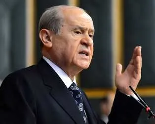 Bahçeli muhaliflere resti çekti