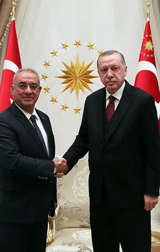 DSP Genel Başkanı Önder Aksakal Başkan Erdoğan ile görüşmesinin ardından açıklamalarda bulundu