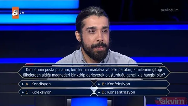 Kim Milyoner Olmak İster'e hikayesiyle damga vuran yarışmacı! 300 bin TL'lik Osmanlı sorusunda bakın ne yaptı - 9