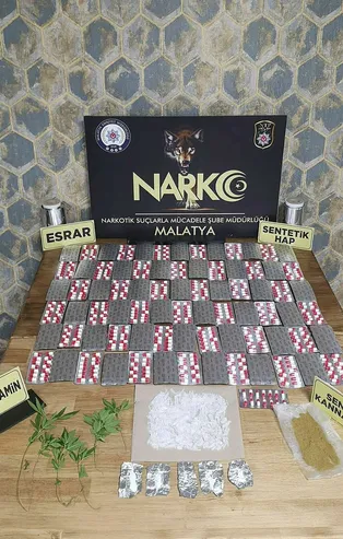 Malatya'da uyuşturucu operasyonu: 17 kişi gözaltına alındı