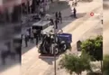 Yaşlı kadın iş makinesinin altında kalarak can verdi!