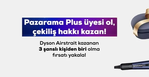 3 talihliye Dyson Airstrait saç düzleştirici! Pazarama Kampanyası çekiliş sonuçları açıklandı! İşte asil ve yedek talihliler