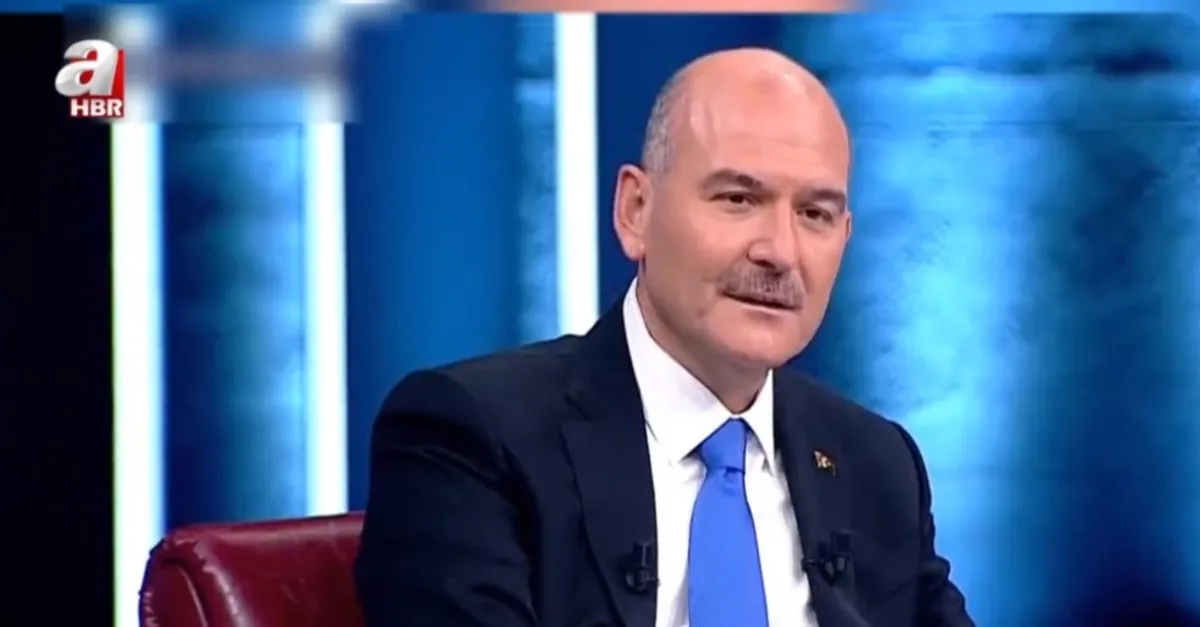 Bakan Süleyman Soylu: Davutoğlu ''Hepinizi dinletiyorum'' dedi