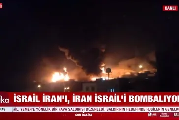 Tahran'daki petrol rafinesi vuruldu!