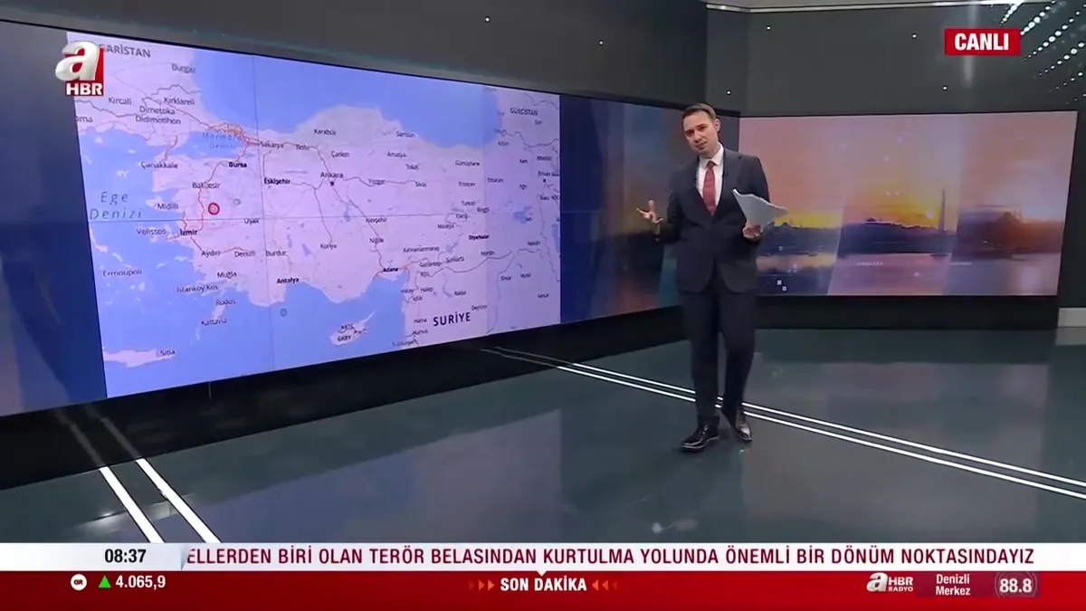 İstanbul’da 3,8 büyüklüğünde deprem