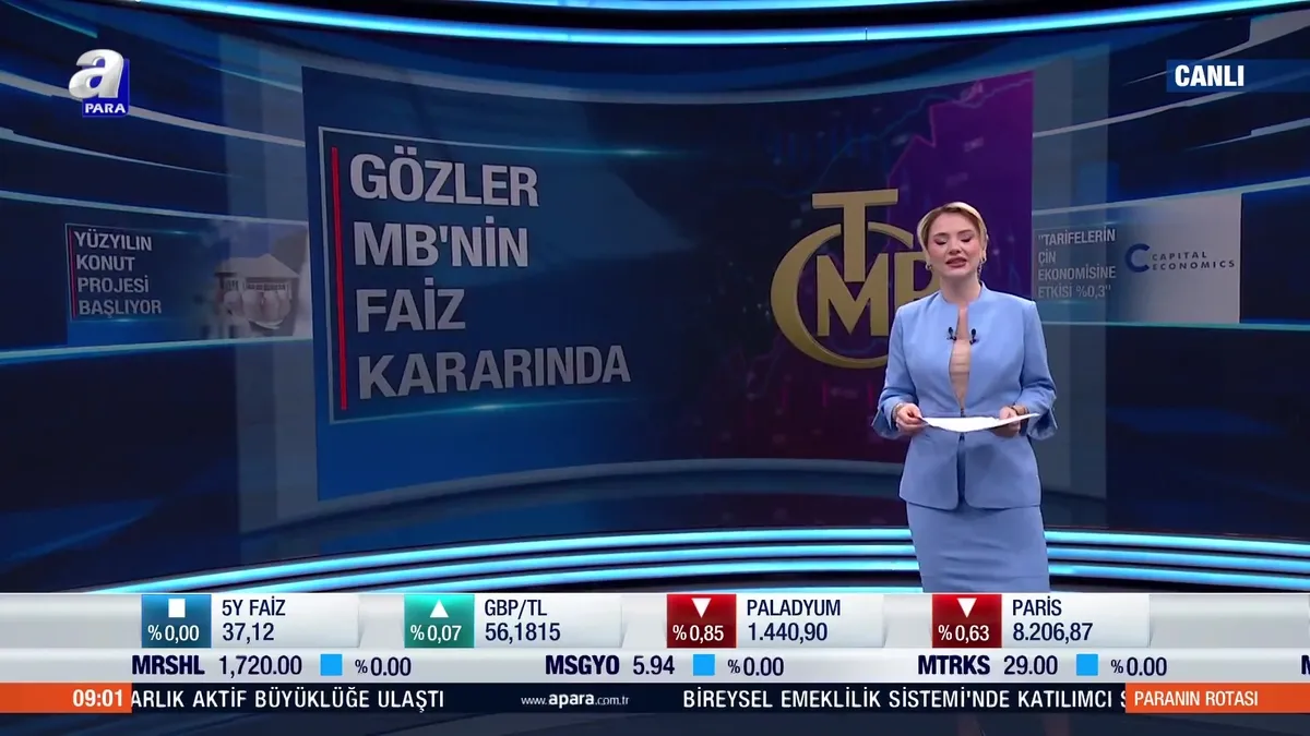 Piyasalar Merkez Bankası'na odaklandı!