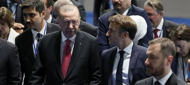 Macron’dan Erdoğan paylaşımı