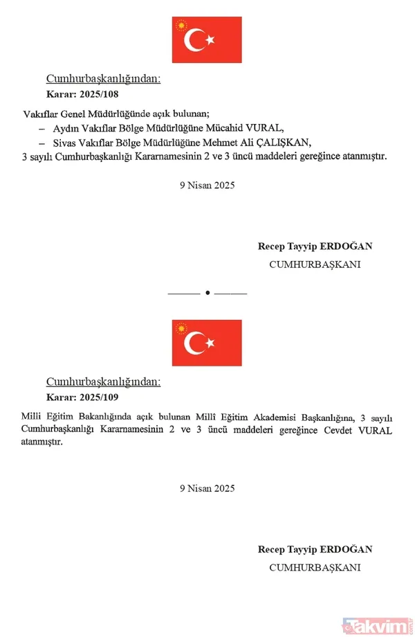 10 ayrı kurula 140 isim | Cumhurbaşkanlığı politika kurulları üyeleri belli oldu! Karar Resmi Gazete'de! Listede Orhan Gencebay da var - 21