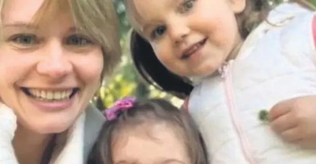 Eşi tarafından 2 kızı kaçırılan Ukraynalı Svitlana Krychun, feryat etti