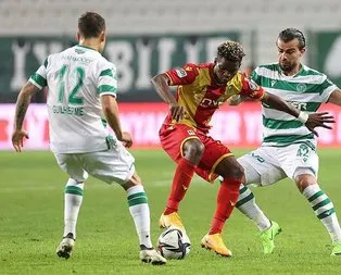 Konya’da gol sesi çıkmadı