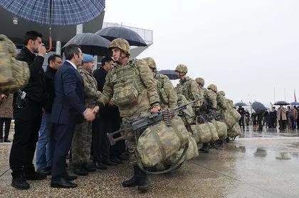 Bingöl’den 200 komando Afrin’e uğurlandı