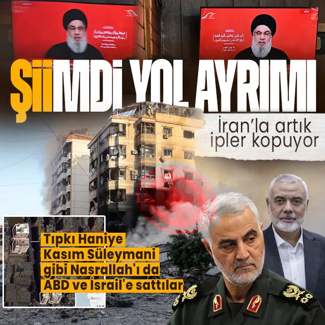 İran Hizbullah Lideri Hasan Nasrallahı ABD ve İsraile sattı mı? İsrailin Nasrallah suikastı sonrası Şiiler İrandan ayrılıyor!