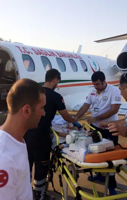 Ambulans uçak, Sevgi bebek için havalandı