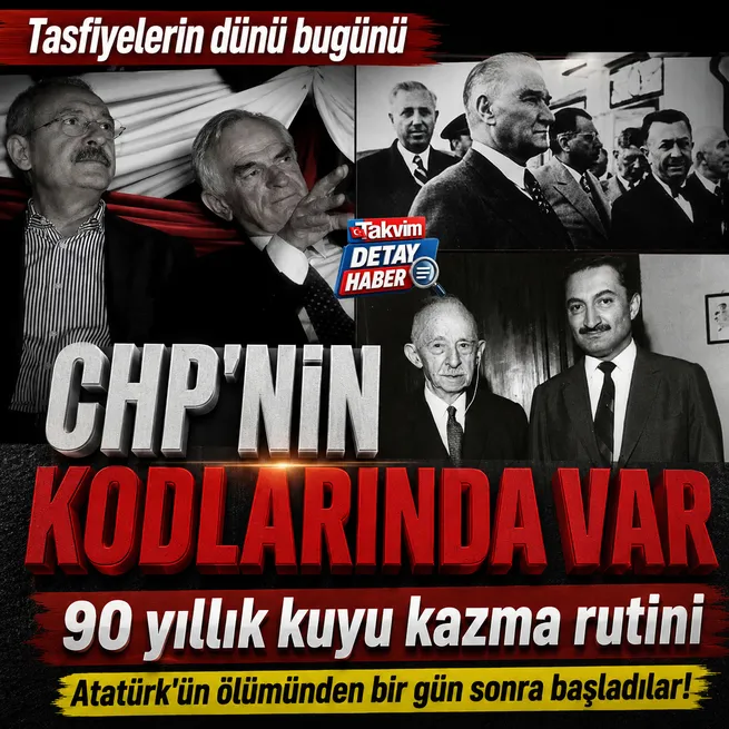 İnönüden Ecevite, Ecevitten Kılıçdaroğluna... CHPde 90 yıllık tasfiye rutini: Genel Sekreterler başrolde