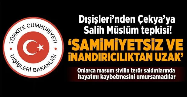 Dışişleri’nden flaş Salih Müslüm açıklaması!