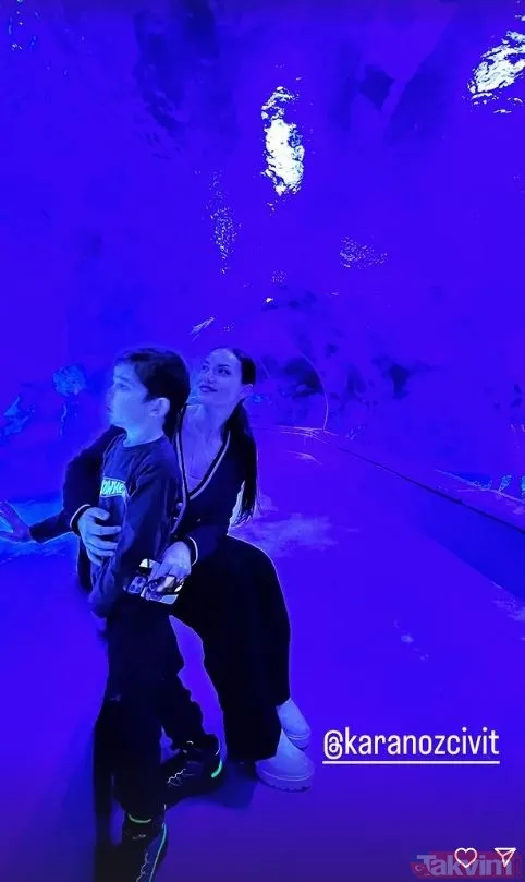 11 aylık bebeklerine bakın! Kuruluş Osman’ın yıldızı Burak Özçivit kural bozup paylaşmaya doyamadı: Oğlumla gezmeler! Fahriye Evcen de... - 29