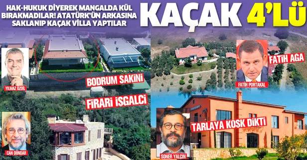 Kaçak 4’lü: Can Dündar, Fatih Portakal, Yılmaz Özdil ve Soner Yalçın
