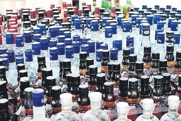 3 ilde sahte içki operasyonu: 45 bin litre ele geçirildi