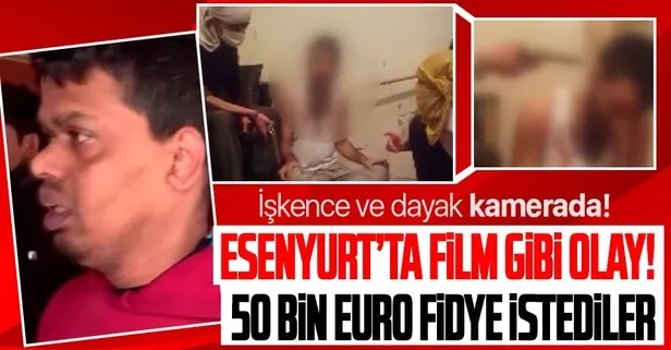 50 bin euro fidye isteyen çeteye operasyon!