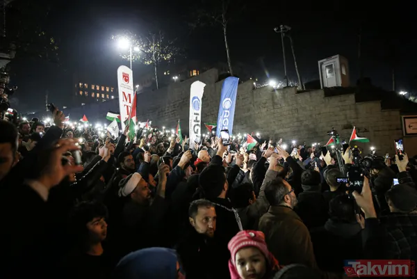 ABD'nin Orta Doğu'da kaos planı protesto edildi! İstanbul, Gazze, Ürdün, Batı Şeria... - 23