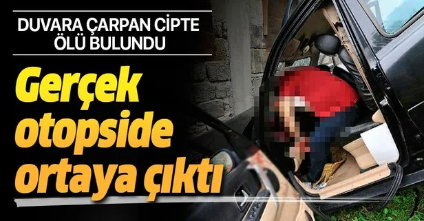 Trabzon’da sır cinayet! Başına mermi isabet ettiği ortaya çıktı