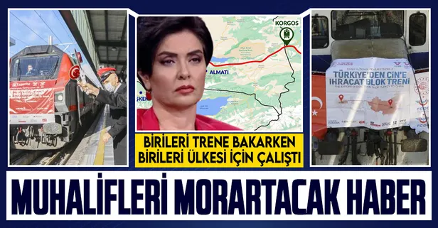 Muhaliflerin hedef aldığı ihracat treni ile taşınan yük 2020'de yüzde 34 arttı