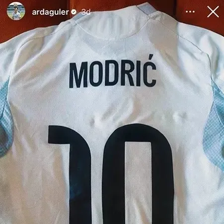Modric’ten Arda’ya ’’10 numara’’ hediye