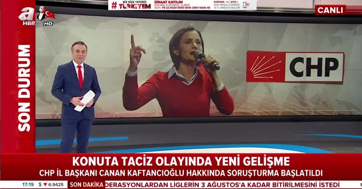 CHP il Başkanı Canan Kaftancıoğlu'na şok! Kaftancıoğlu hakkında 