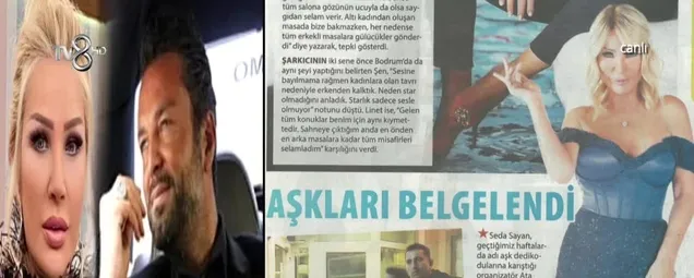 Seda Sayan öyle bir yakalandı ki arkasına bakmadan kaçtı! Aşkları bu fotoğrafla belgelendi! Ata Çağlayan ile ilişki...