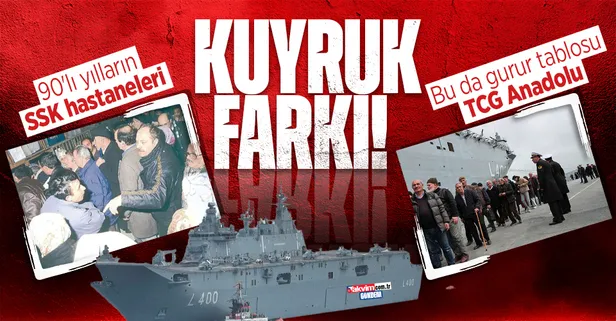 TCG Anadolu'ya ziyaretçi akını! Sarayburnu'nda uzun kuyruklar oluştu: "Güçlü olmak için Erdoğan gibi bir lidere ihtiyaç var"